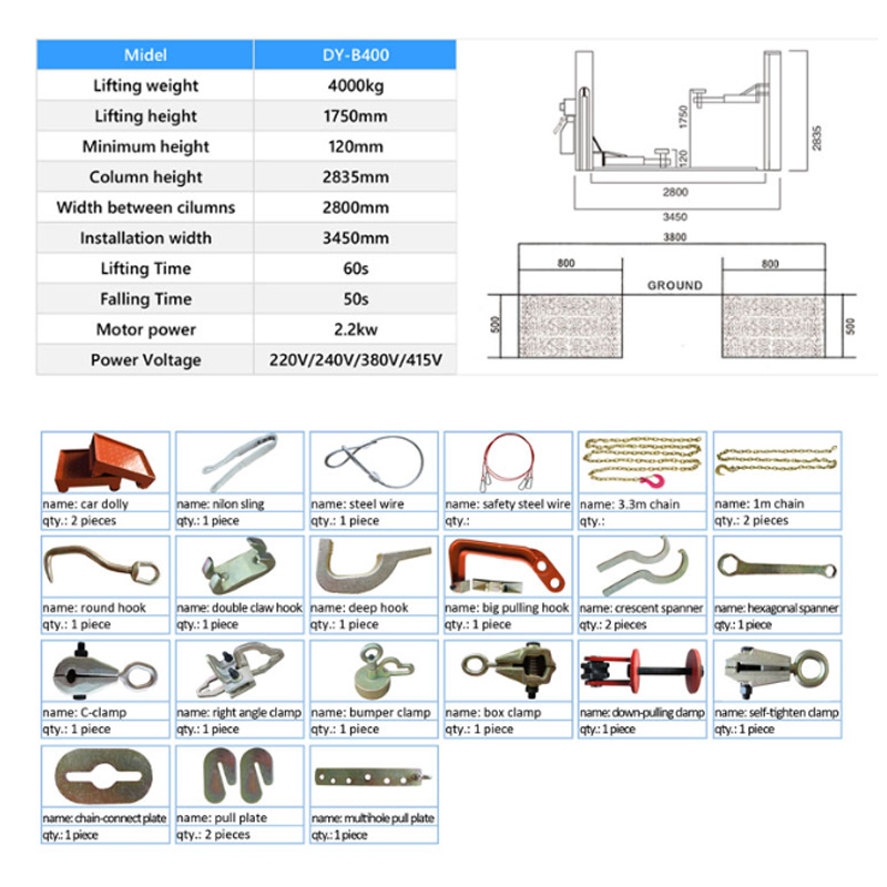 CE 인증 자동차 차체 수리 장비 카 벤치 섀시 교정기 - Auto Repair Shop Equipment 리뷰 및 가격